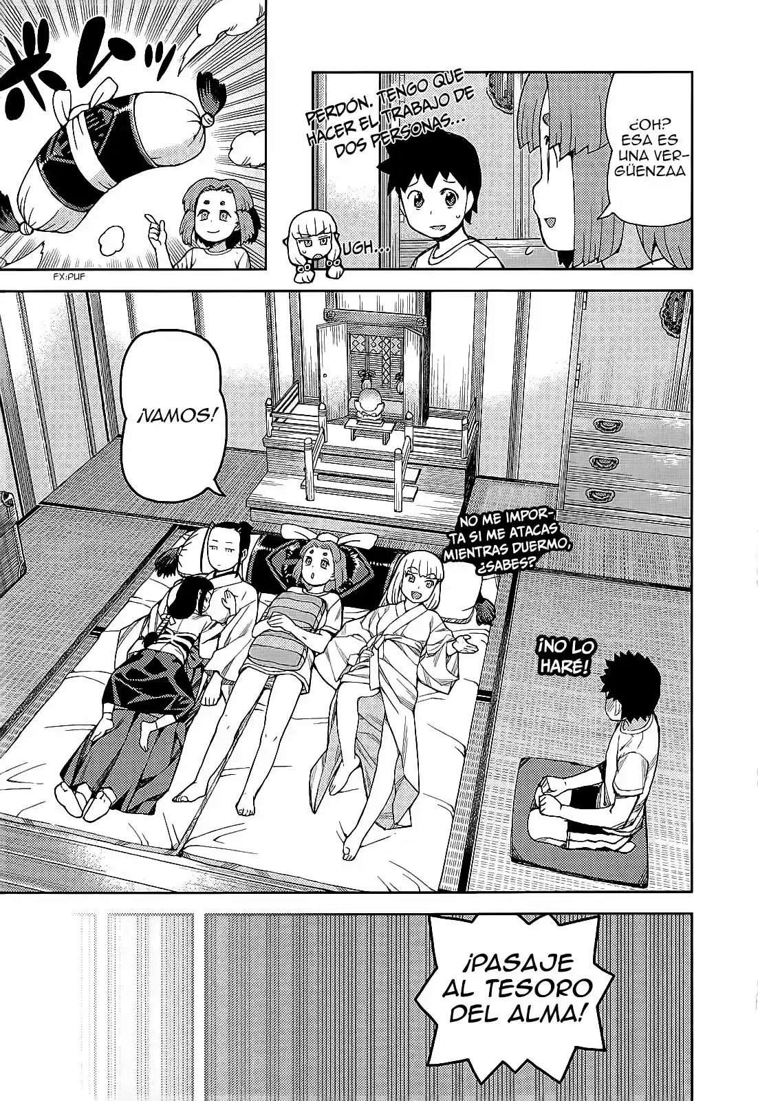 Tsugumomo capítulo 55, página 9