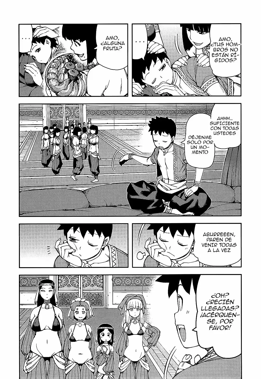 Tsugumomo capítulo 55, página 13