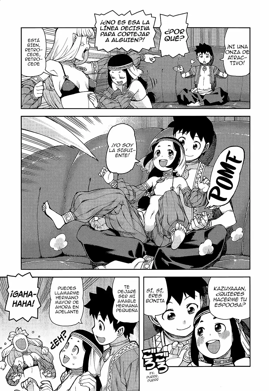 Tsugumomo capítulo 55, página 23