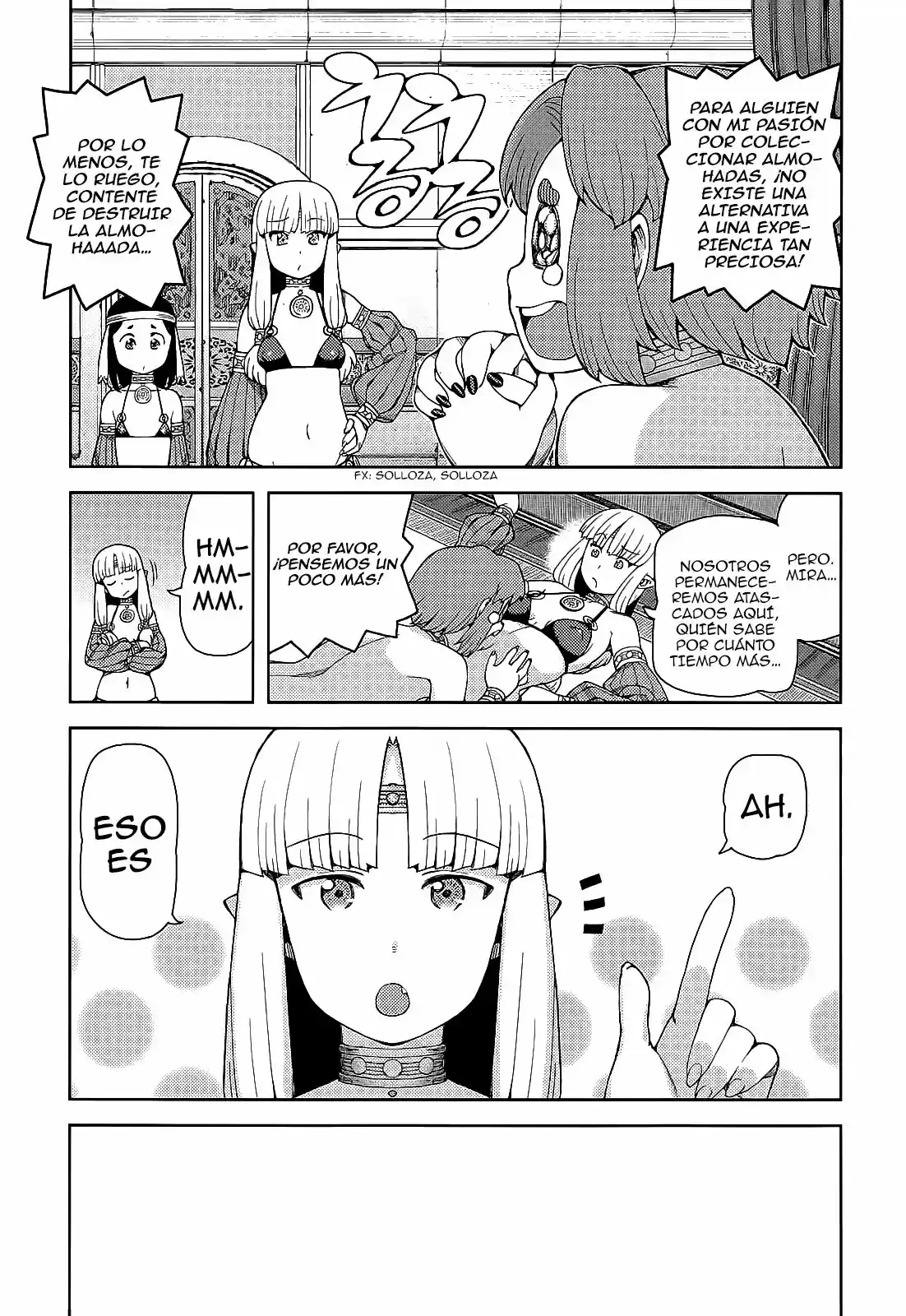 Tsugumomo capítulo 55, página 27