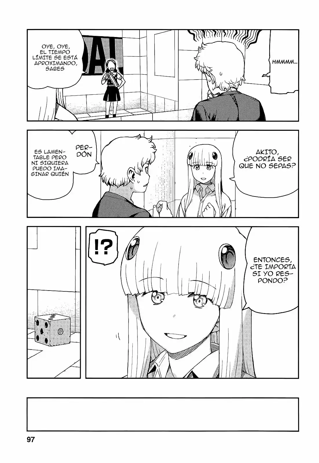 Tsugumomo capítulo 56, página 27