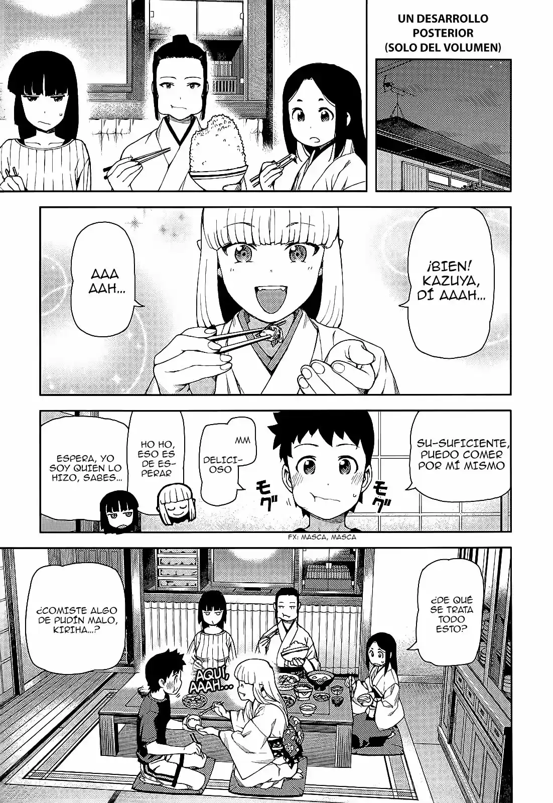 Tsugumomo capítulo 56, página 31