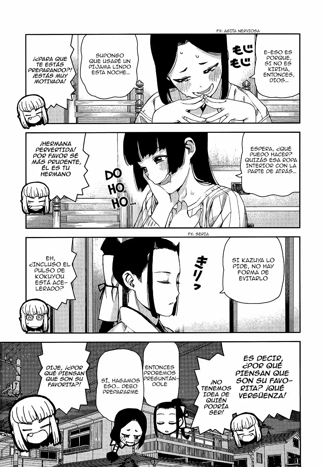 Tsugumomo capítulo 56, página 33