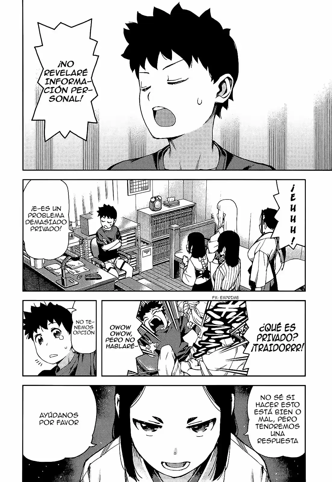 Tsugumomo capítulo 56, página 34