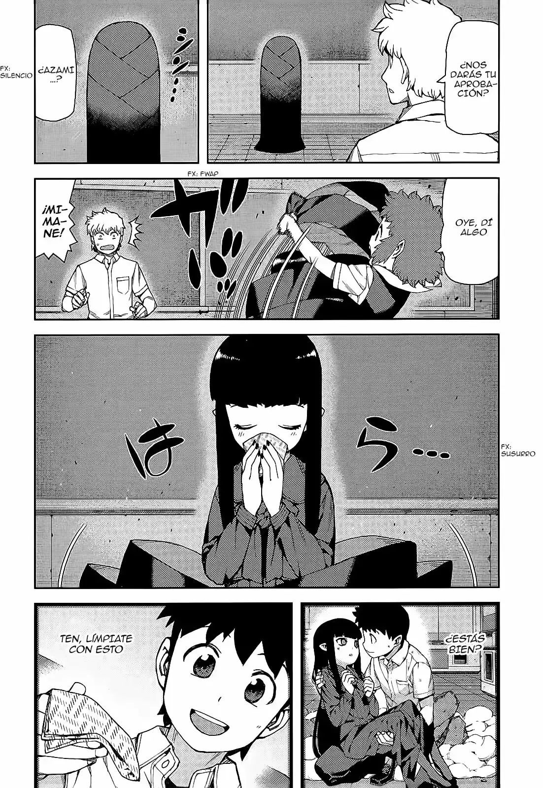 Tsugumomo capítulo 57, página 5