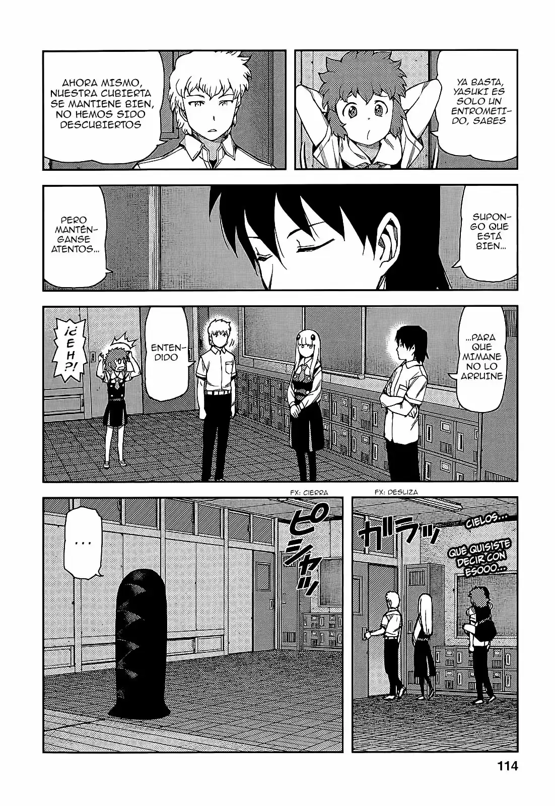 Tsugumomo capítulo 57, página 8