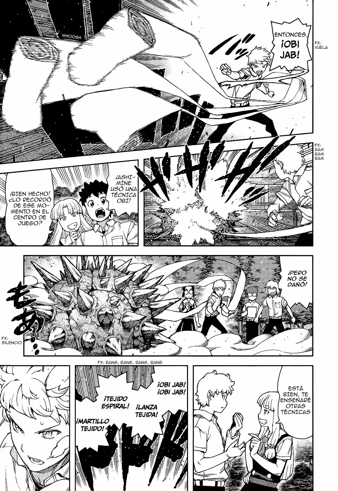 Tsugumomo capítulo 57, página 15
