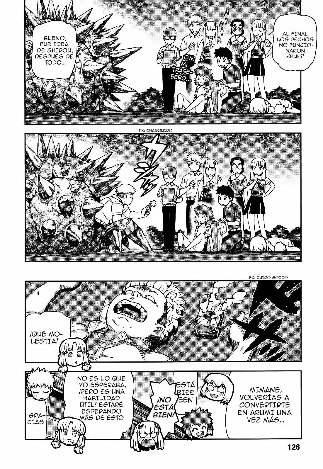 Tsugumomo capítulo 57, página 20