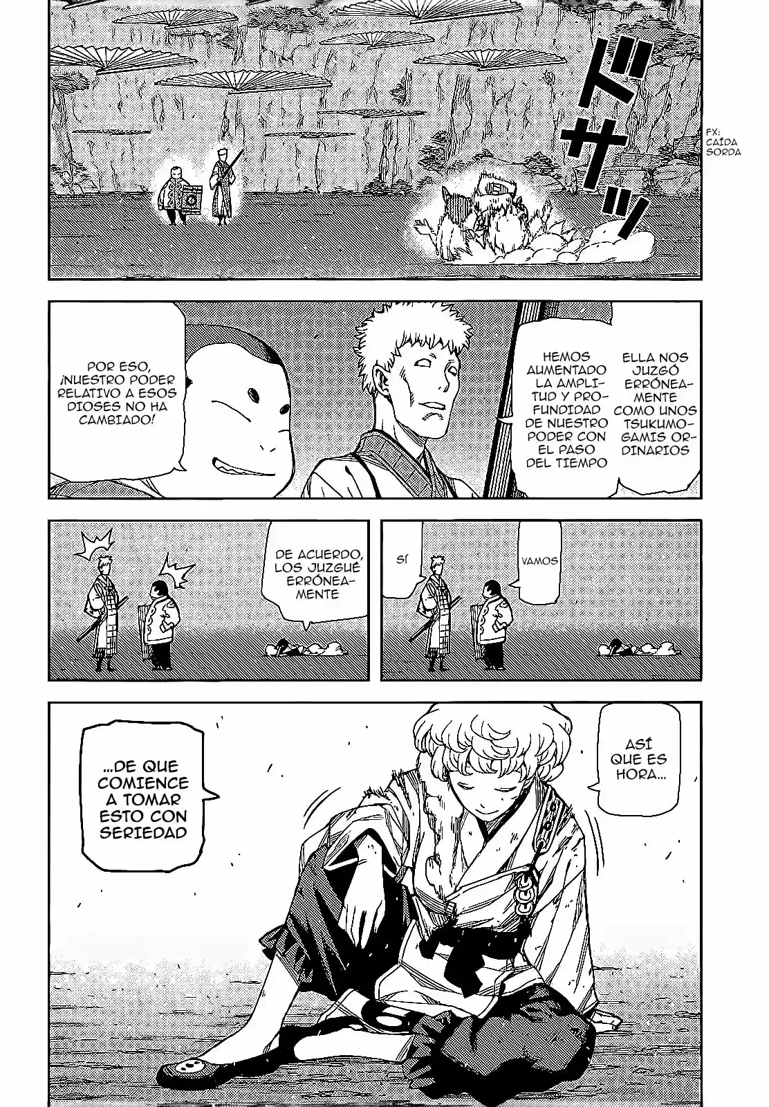 Tsugumomo capítulo 59, página 21