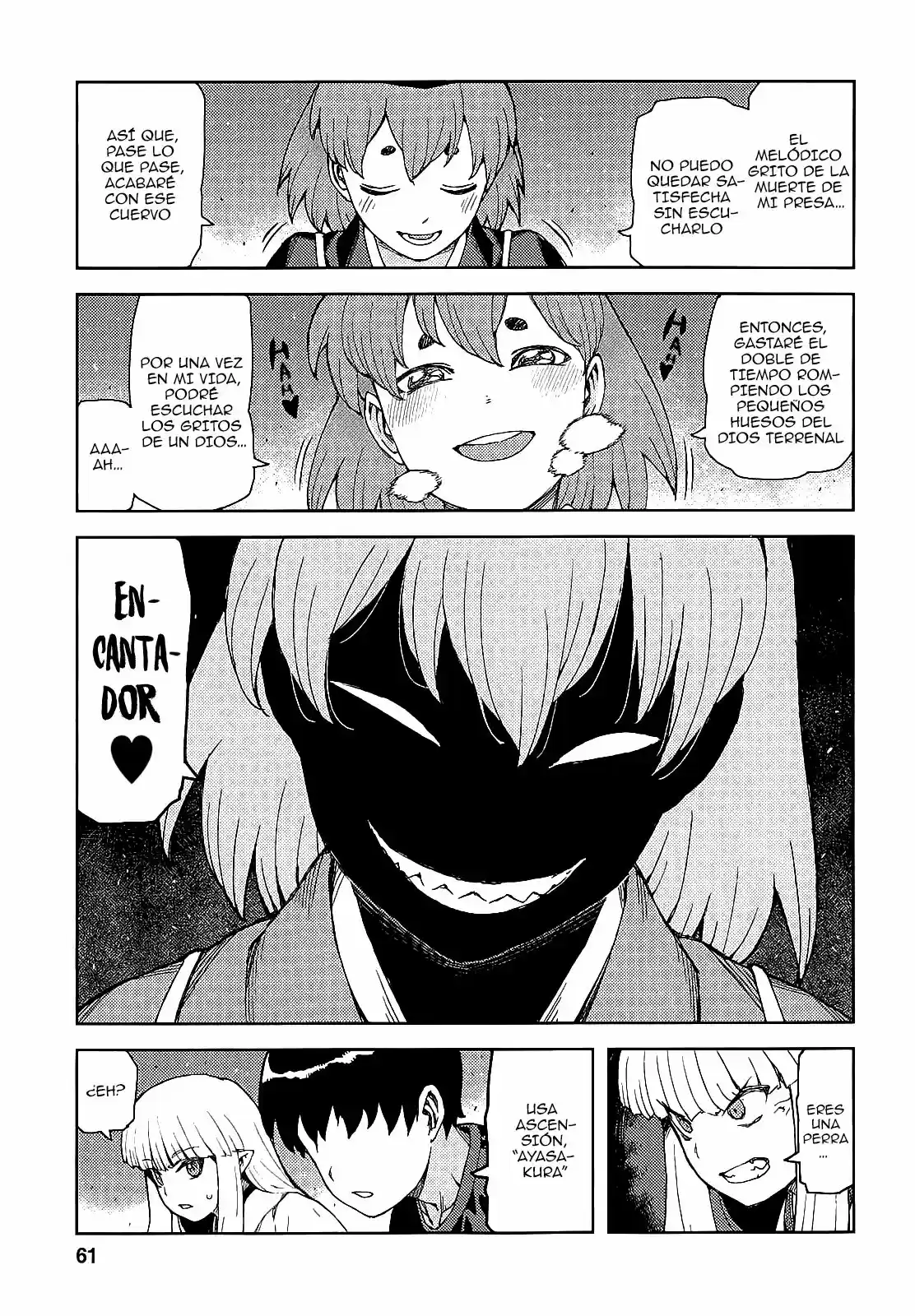 Tsugumomo capítulo 60, página 11