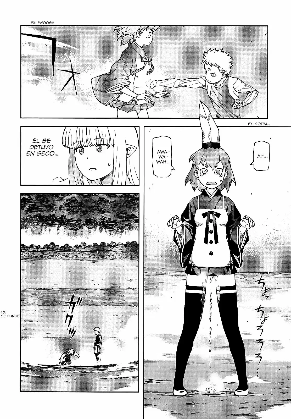 Tsugumomo capítulo 60, página 24
