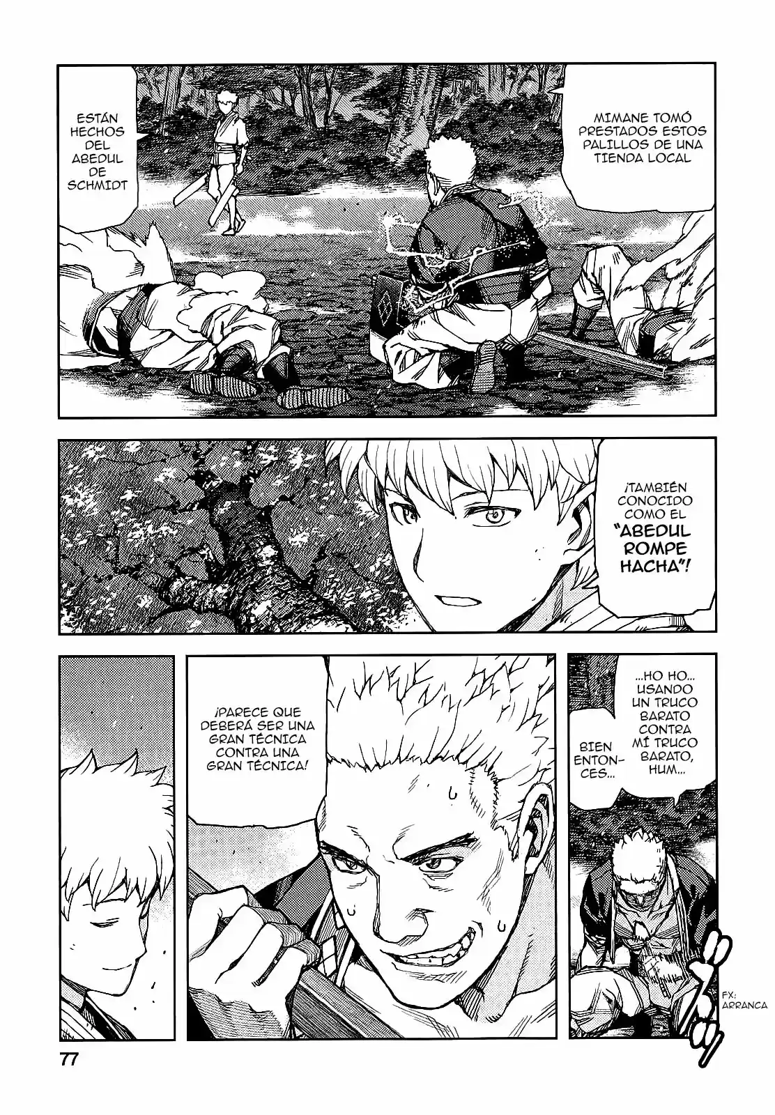 Tsugumomo capítulo 60, página 27