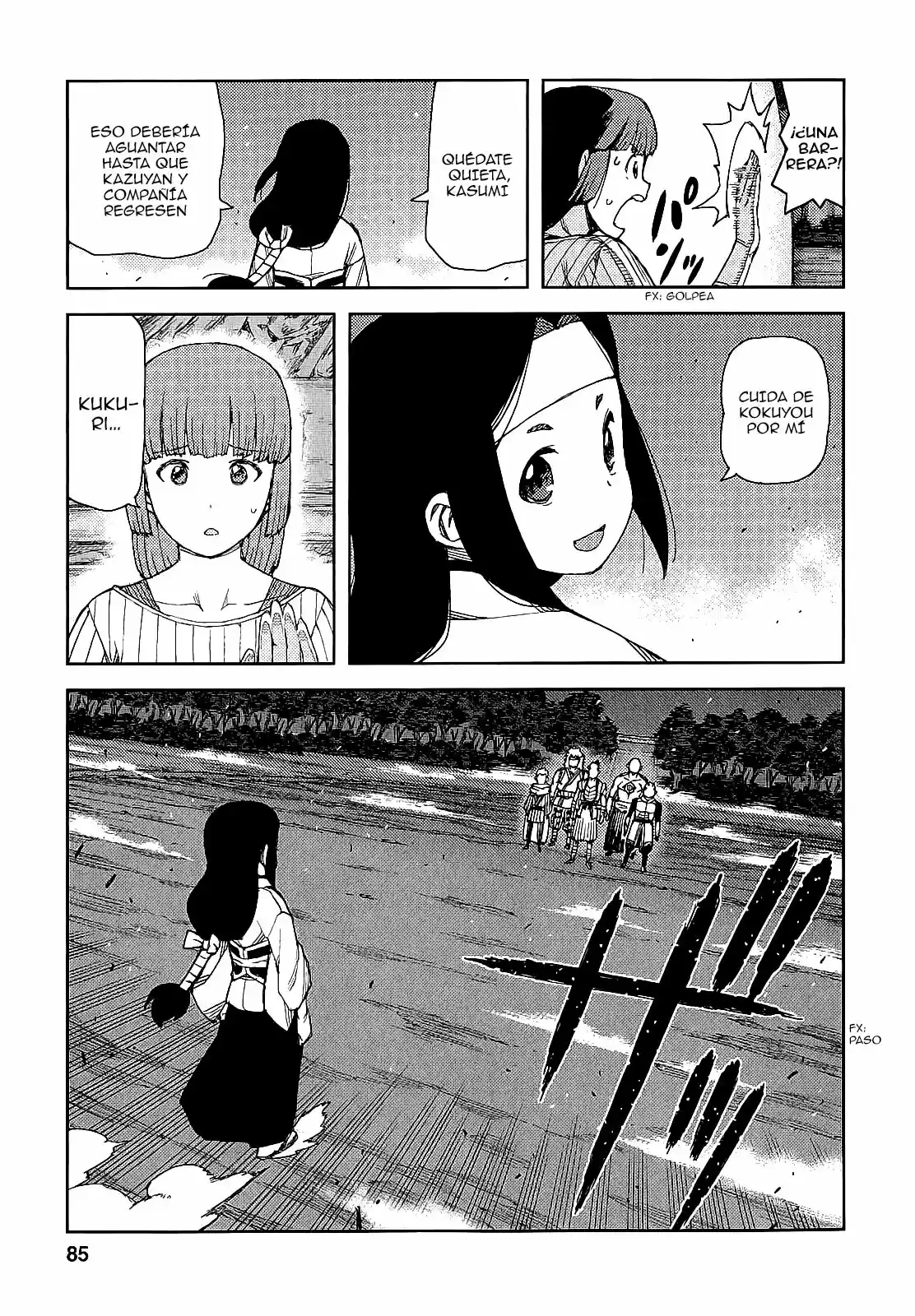 Tsugumomo capítulo 61, página 5