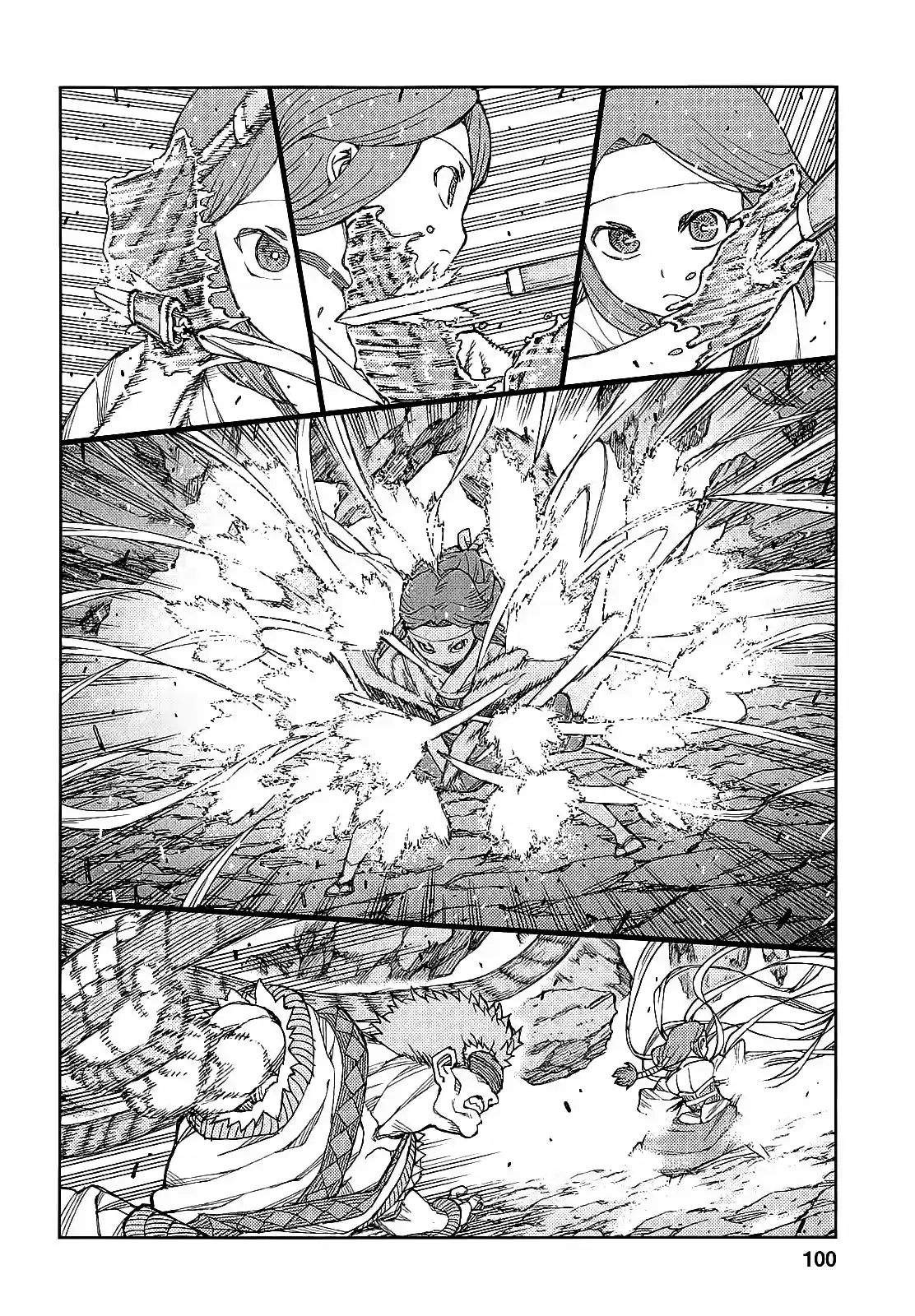 Tsugumomo capítulo 61, página 19