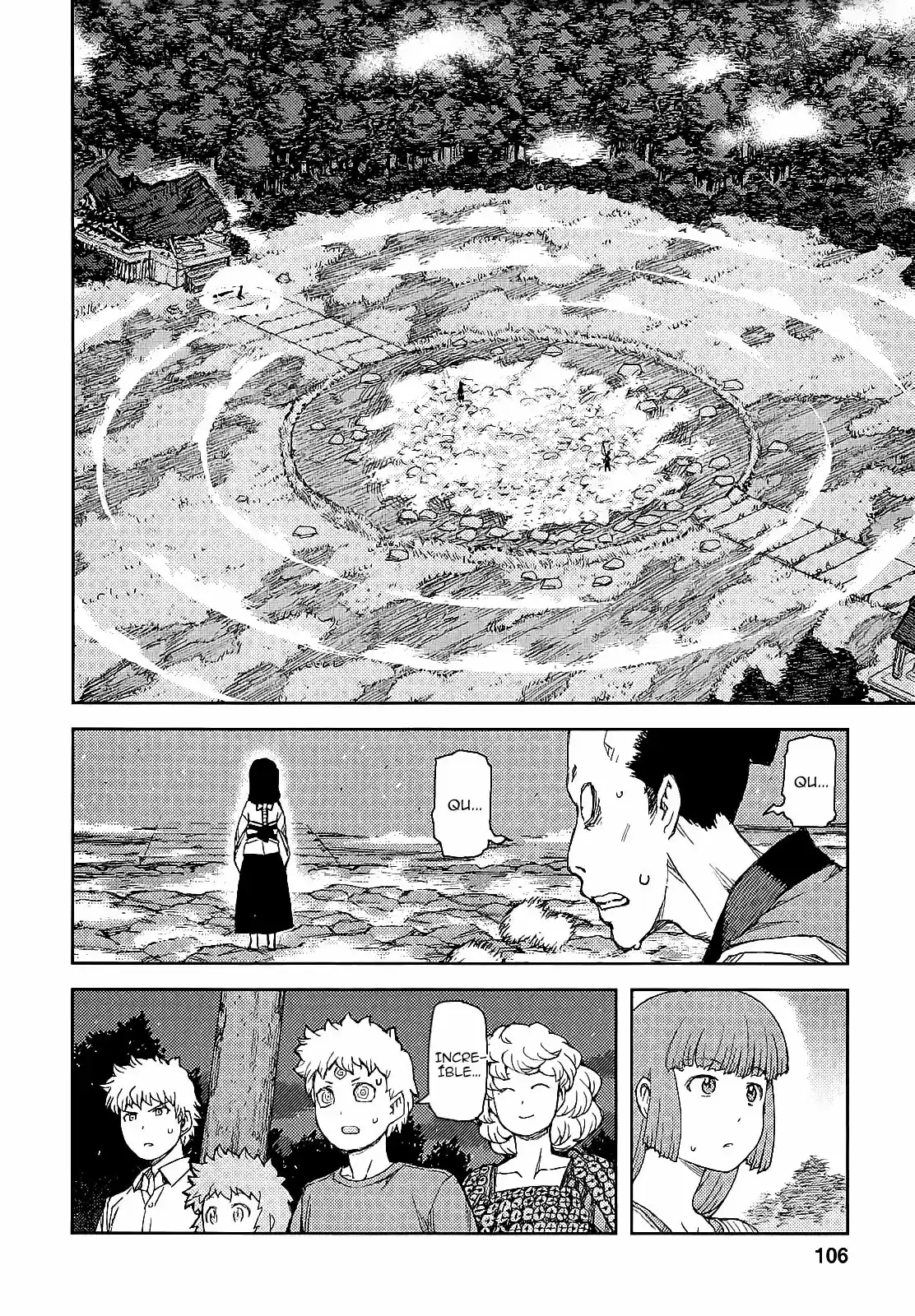 Tsugumomo capítulo 61, página 25