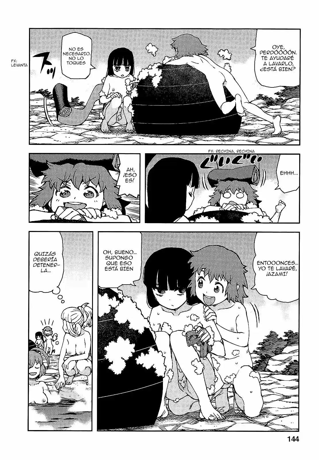 Tsugumomo capítulo 62, página 26