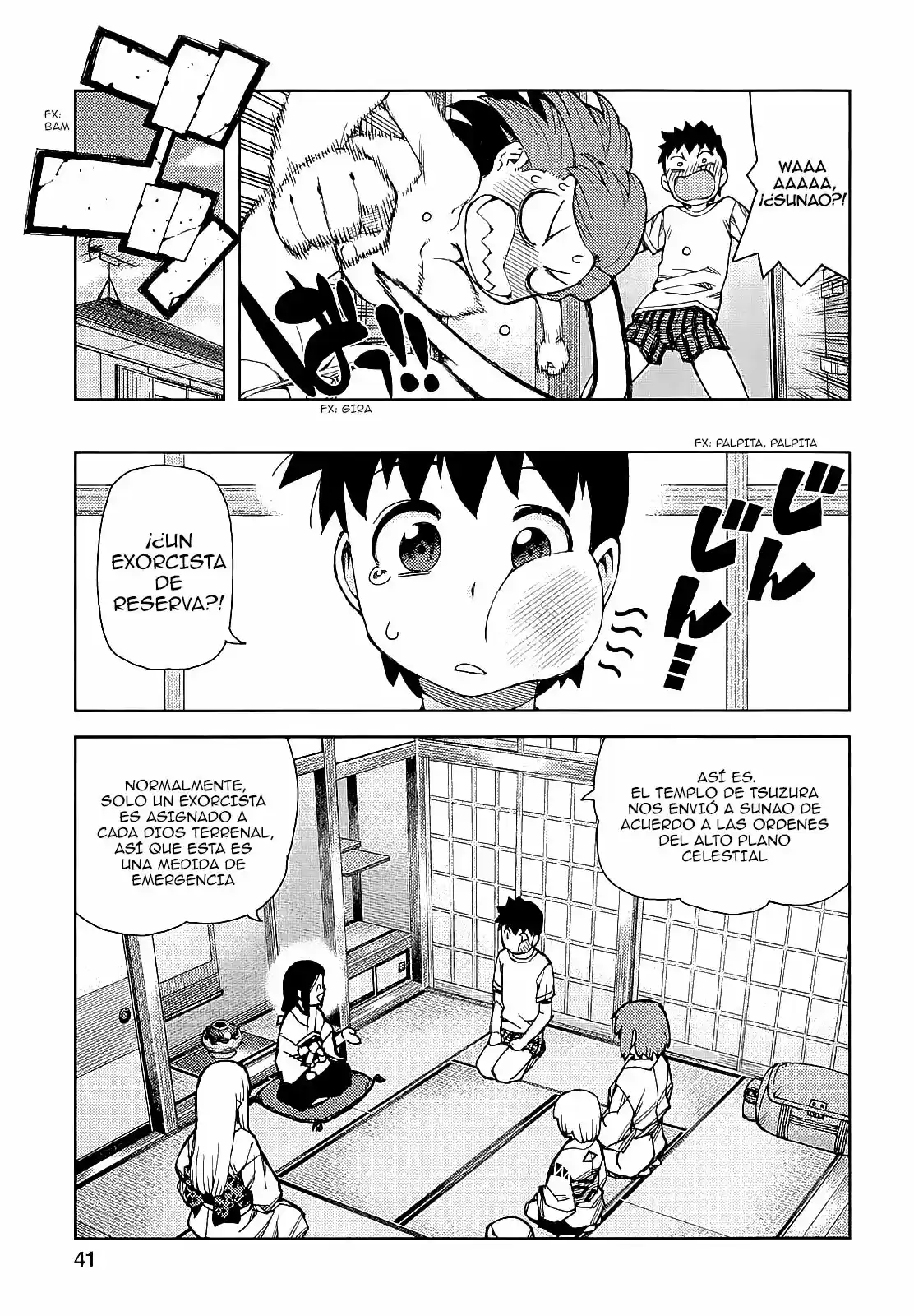 Tsugumomo capítulo 63, página 5