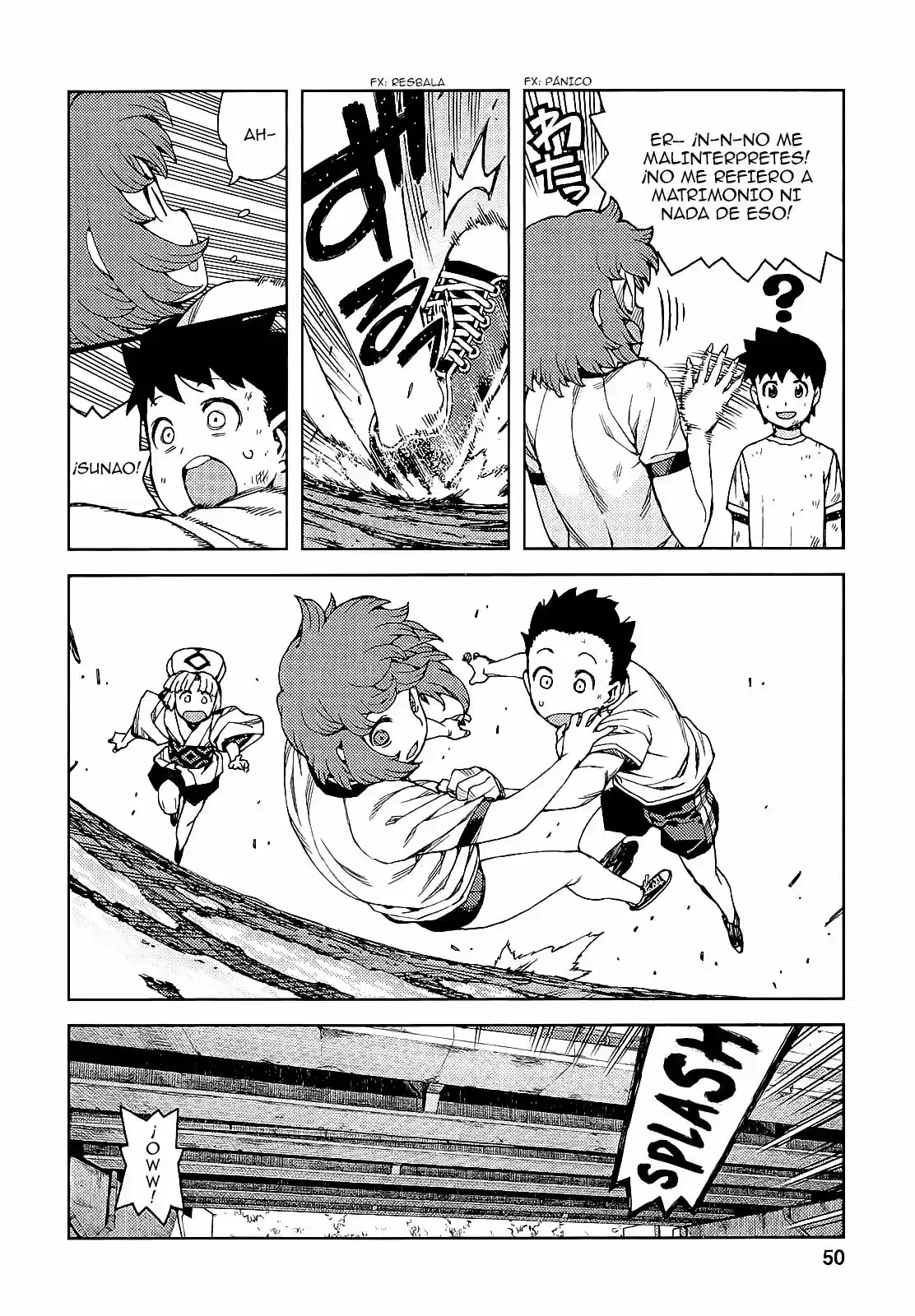Tsugumomo capítulo 63, página 14