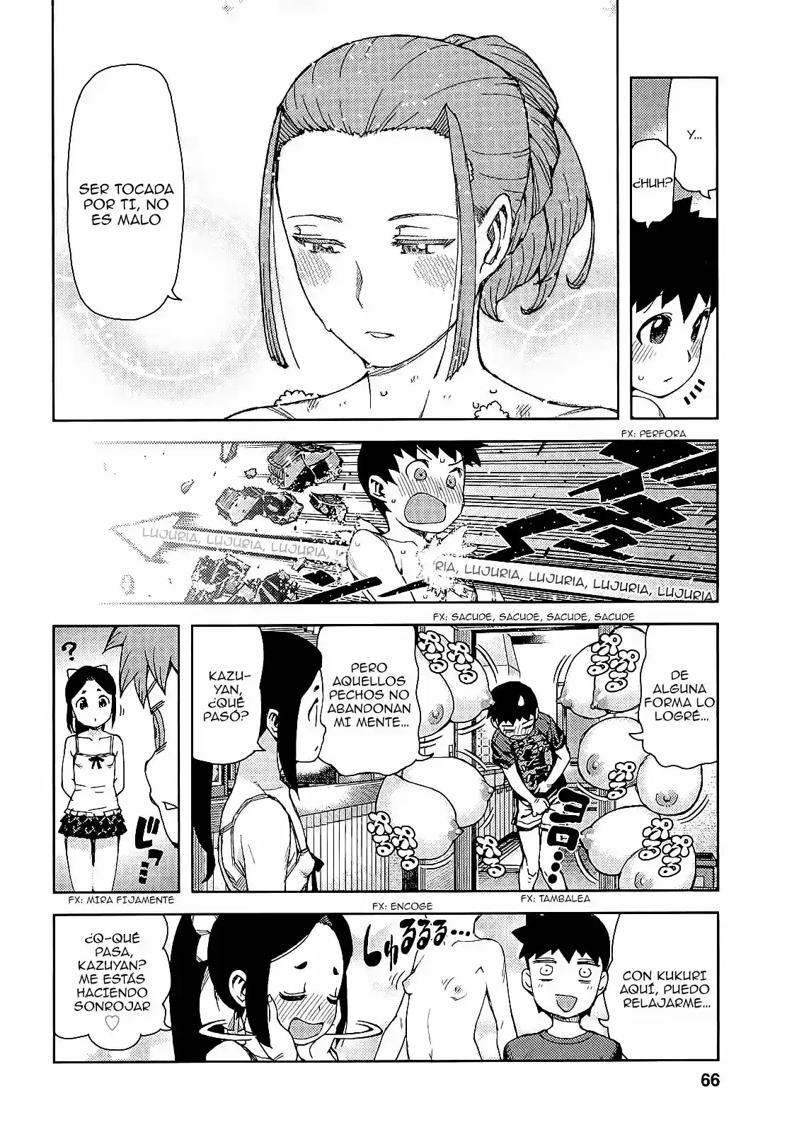 Tsugumomo capítulo 63, página 30