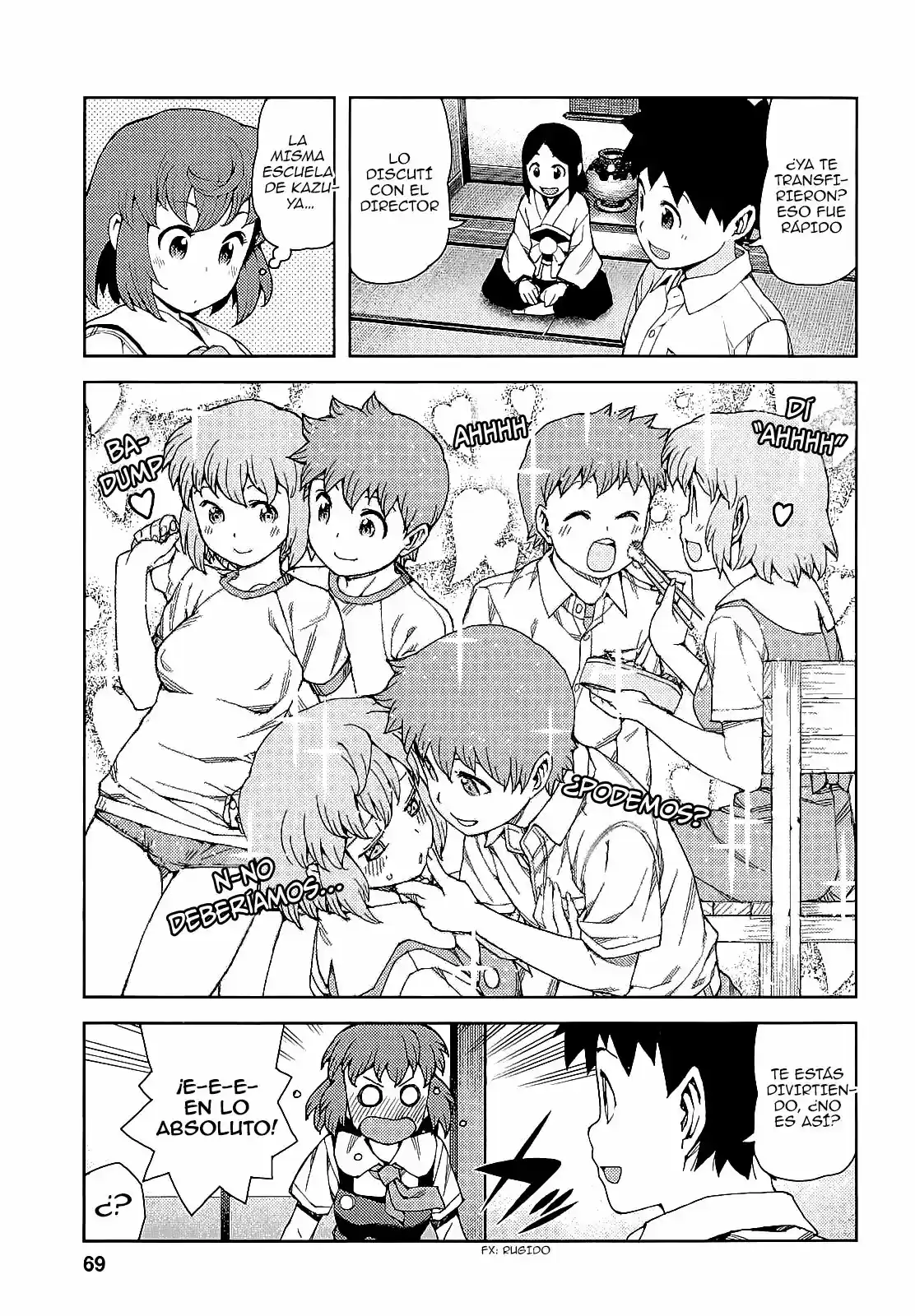 Tsugumomo capítulo 64, página 5