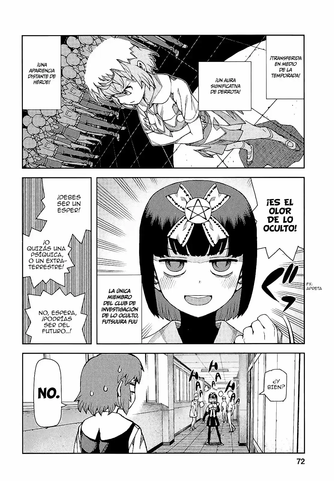Tsugumomo capítulo 64, página 8