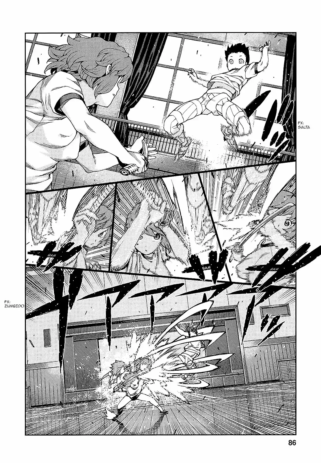 Tsugumomo capítulo 64, página 21