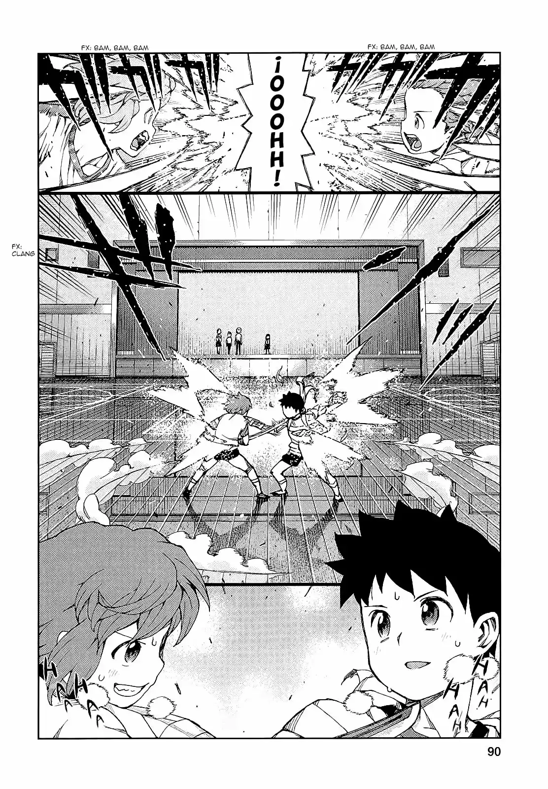 Tsugumomo capítulo 64, página 25