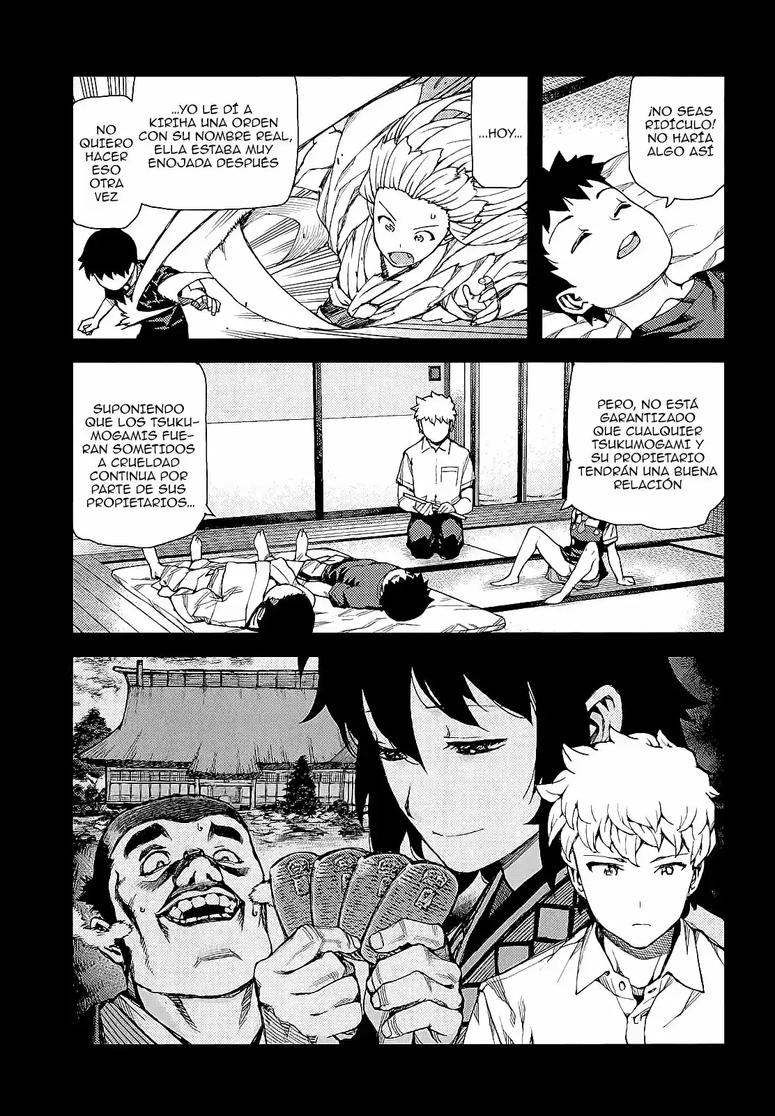 Tsugumomo capítulo 64, página 30