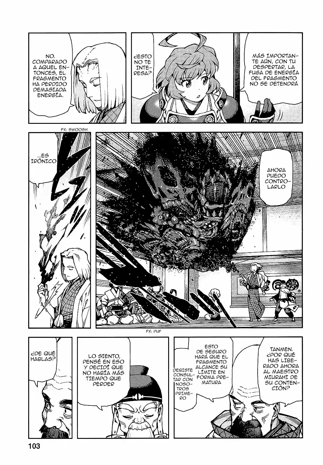 Tsugumomo capítulo 65, página 5
