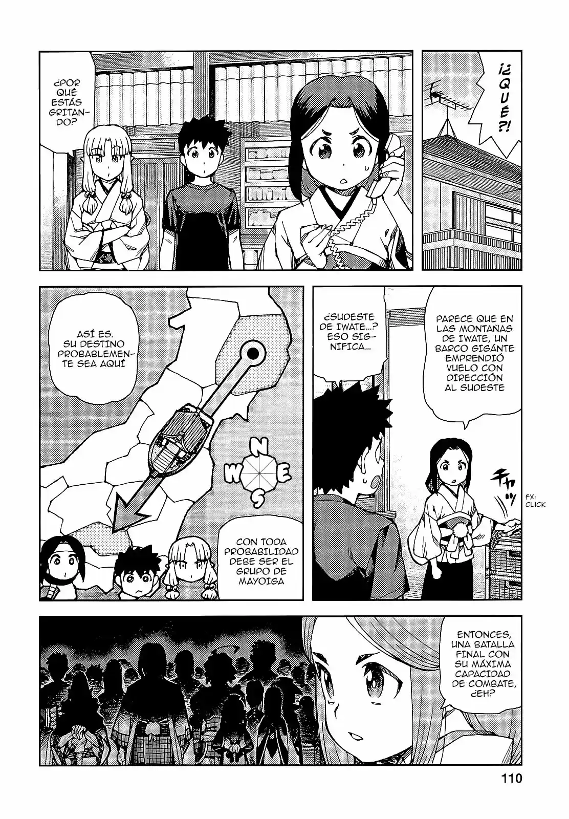Tsugumomo capítulo 65, página 11