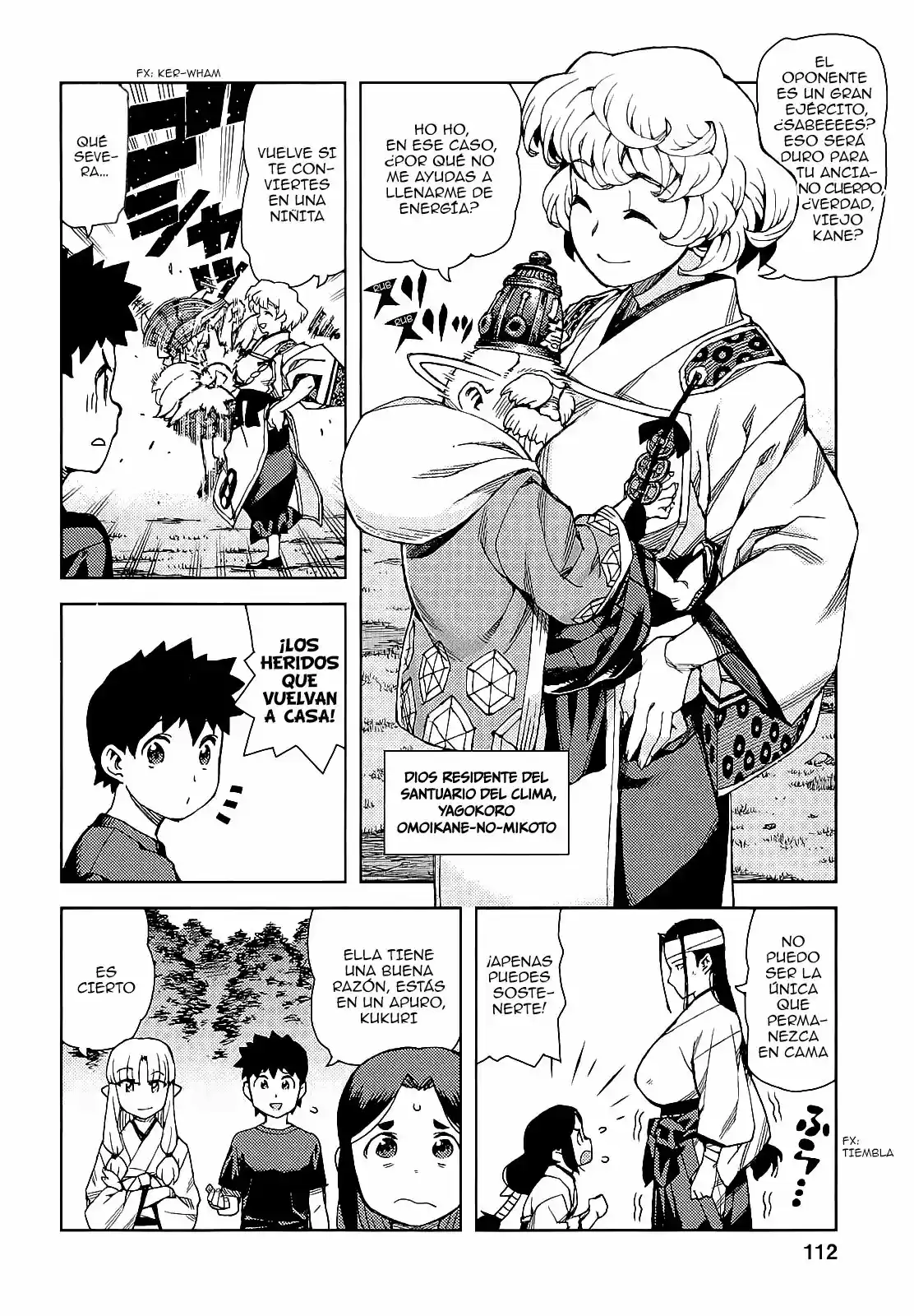 Tsugumomo capítulo 65, página 13