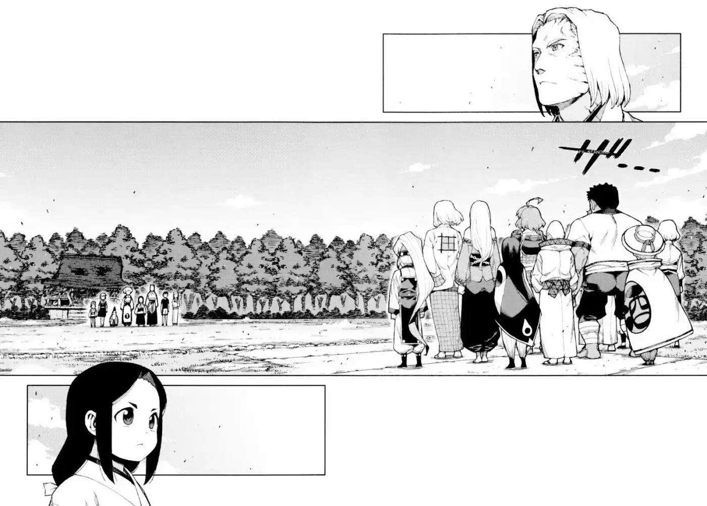 Tsugumomo capítulo 65, página 34