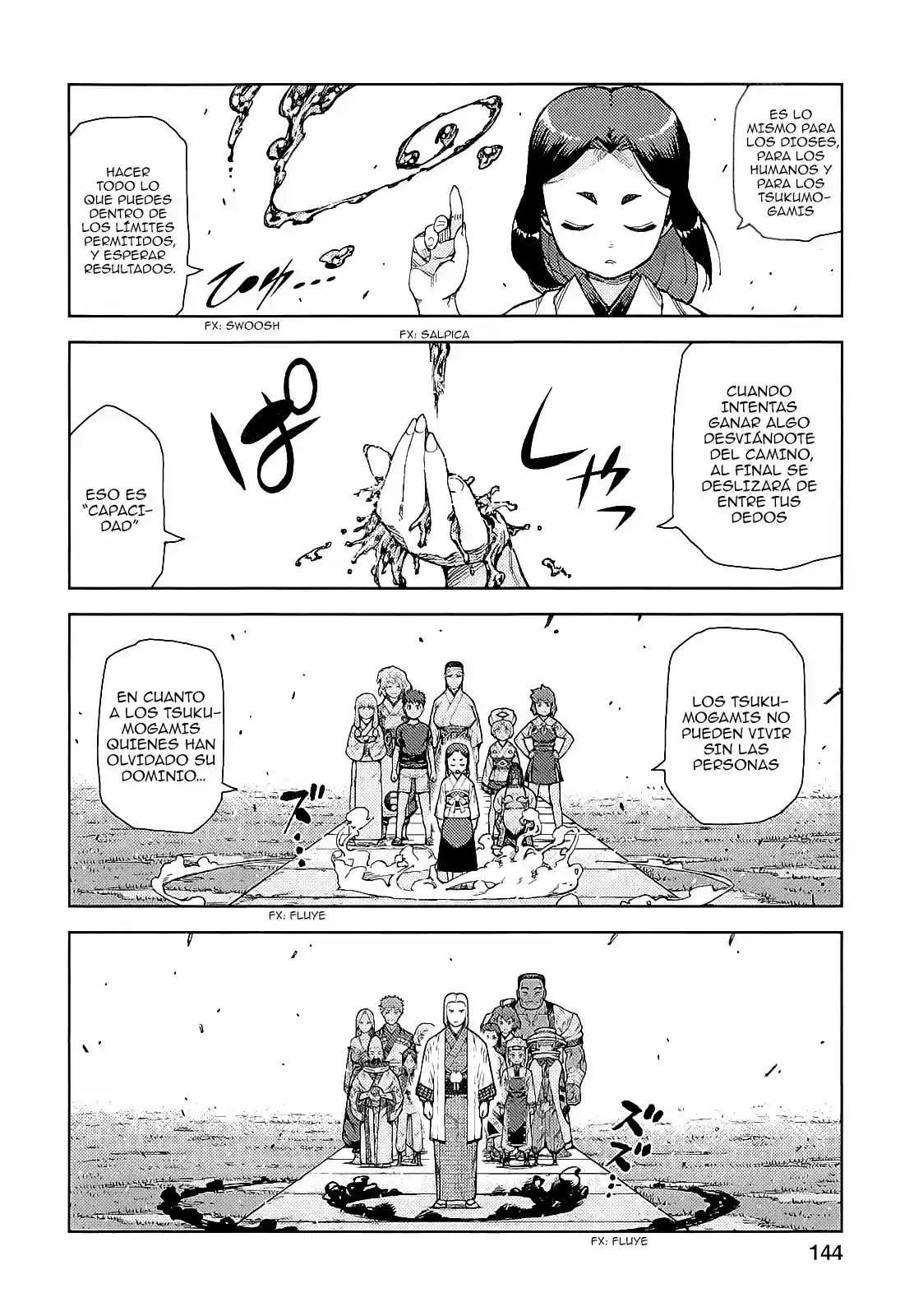 Tsugumomo capítulo 66, página 9