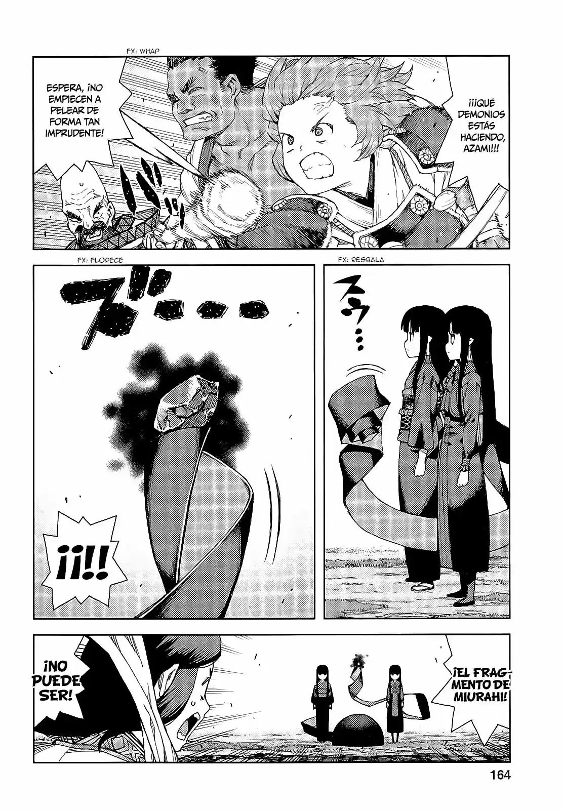 Tsugumomo capítulo 66, página 26
