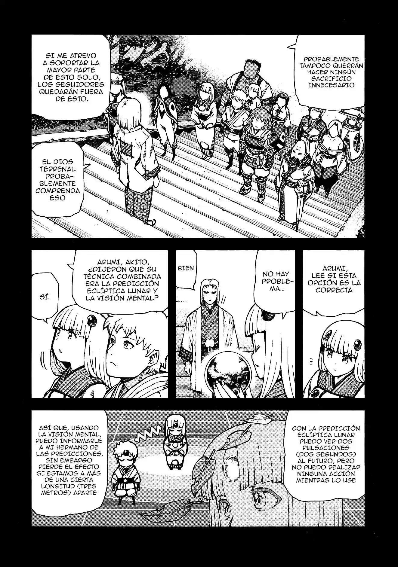 Tsugumomo capítulo 67, página 9