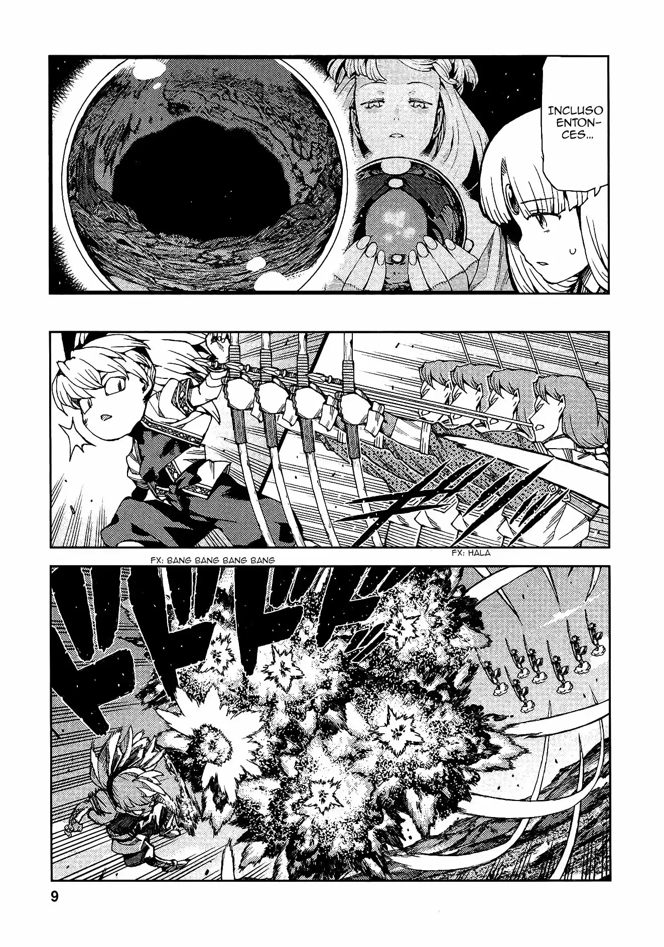 Tsugumomo capítulo 67, página 11