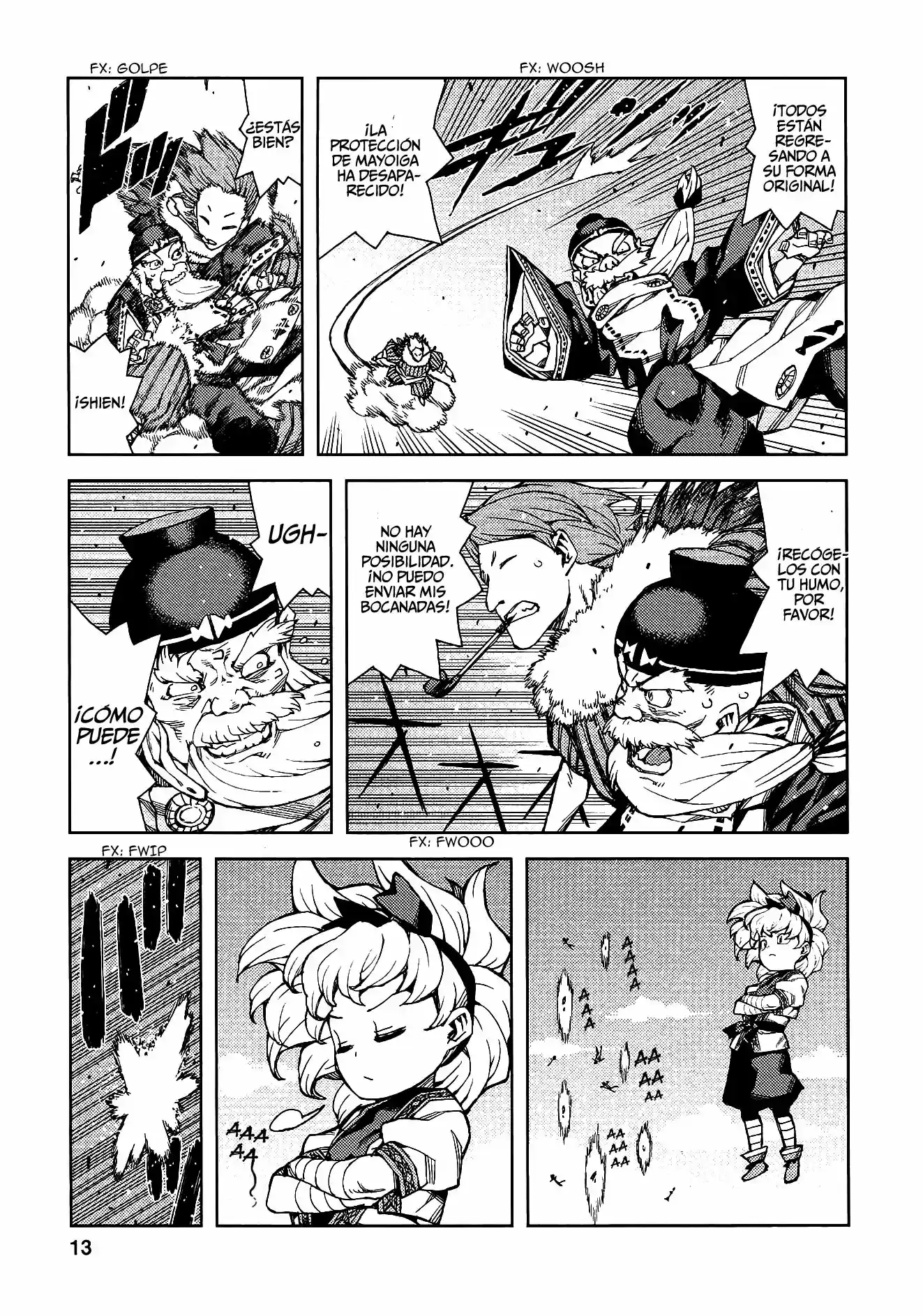Tsugumomo capítulo 67, página 15