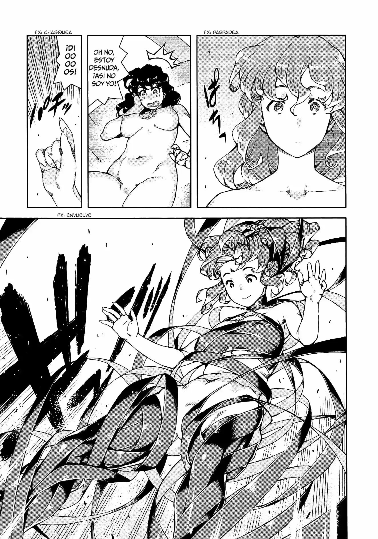 Tsugumomo capítulo 67, página 19