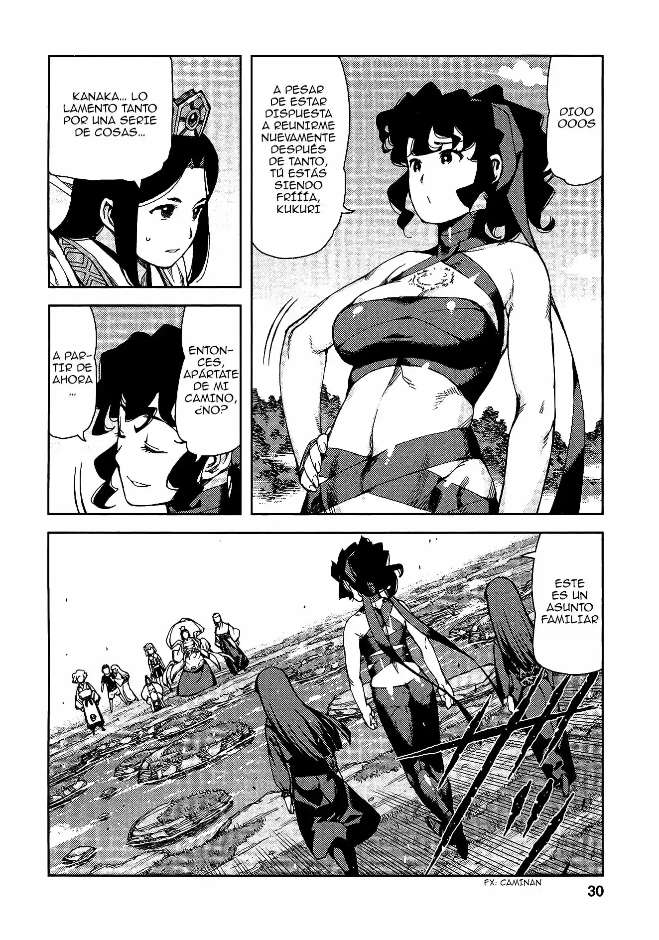 Tsugumomo capítulo 67, página 31