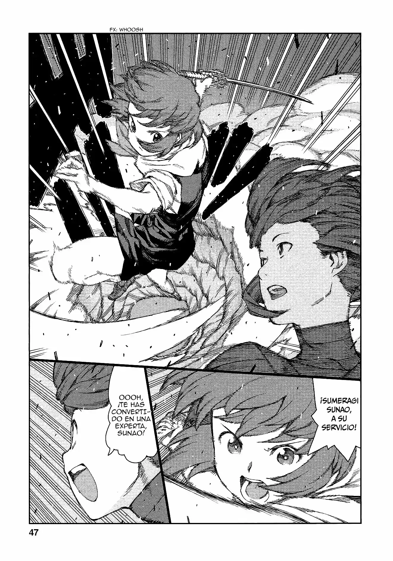 Tsugumomo capítulo 68, página 18