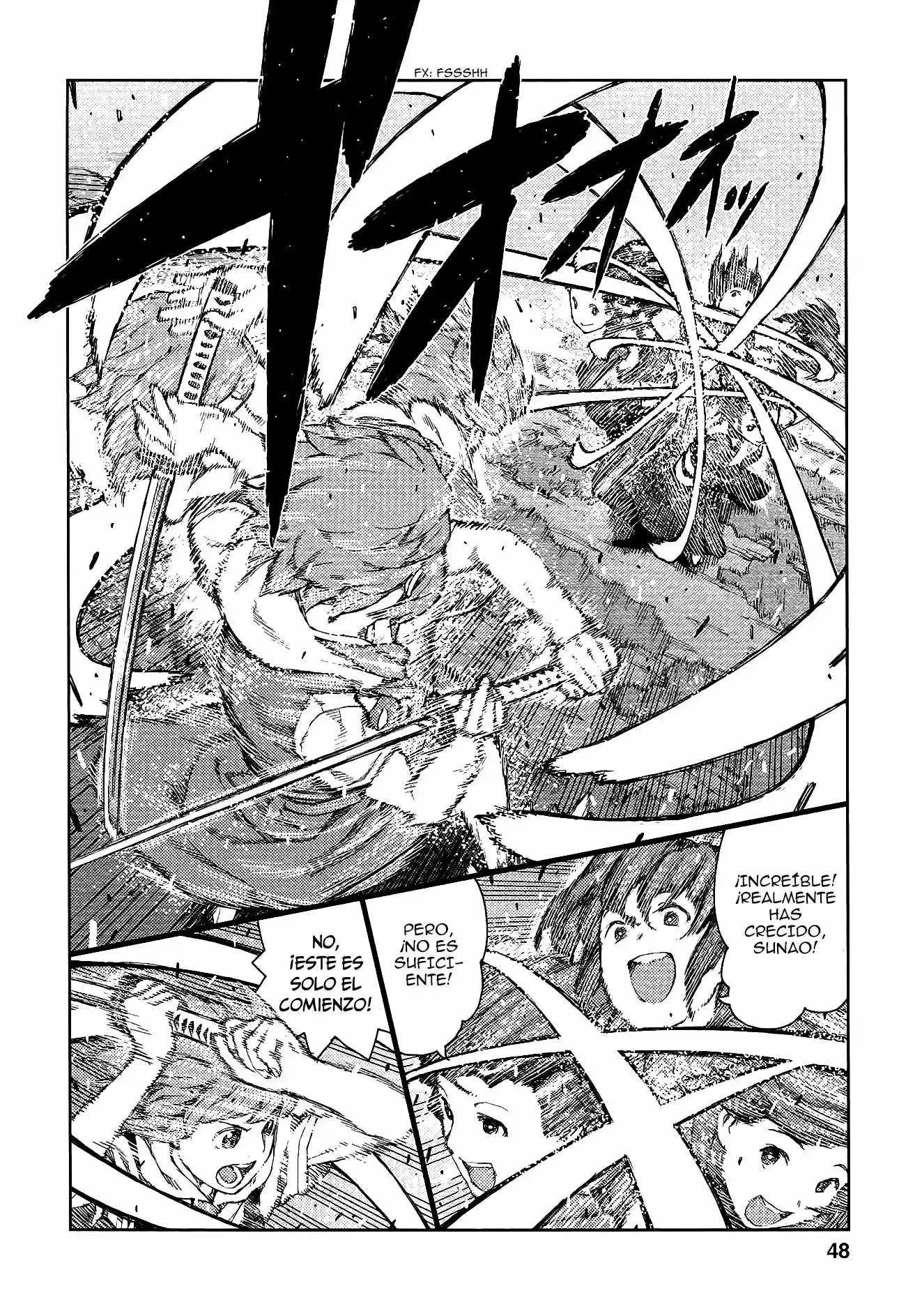 Tsugumomo capítulo 68, página 19