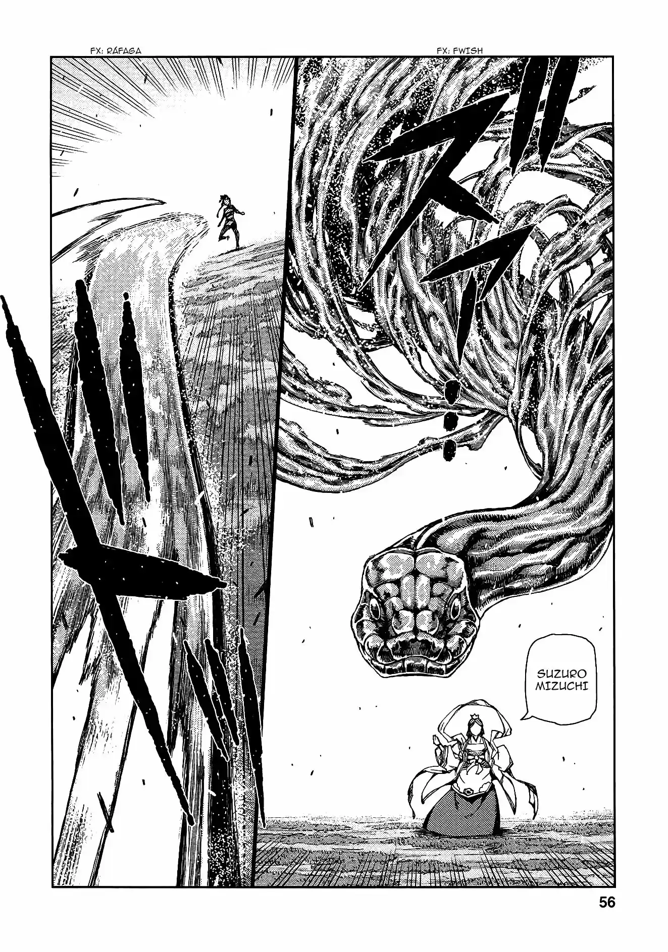 Tsugumomo capítulo 68, página 27