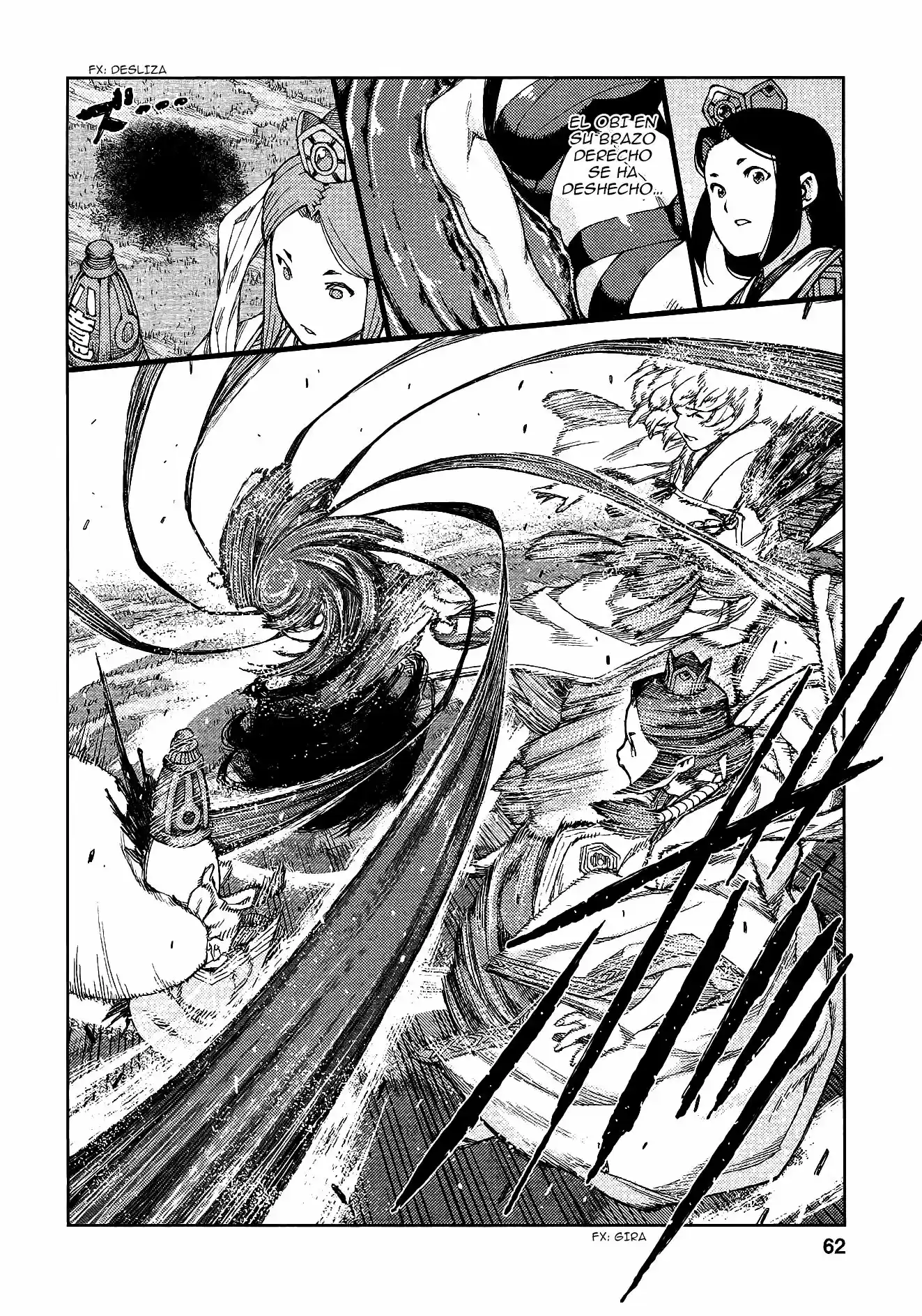 Tsugumomo capítulo 68, página 33