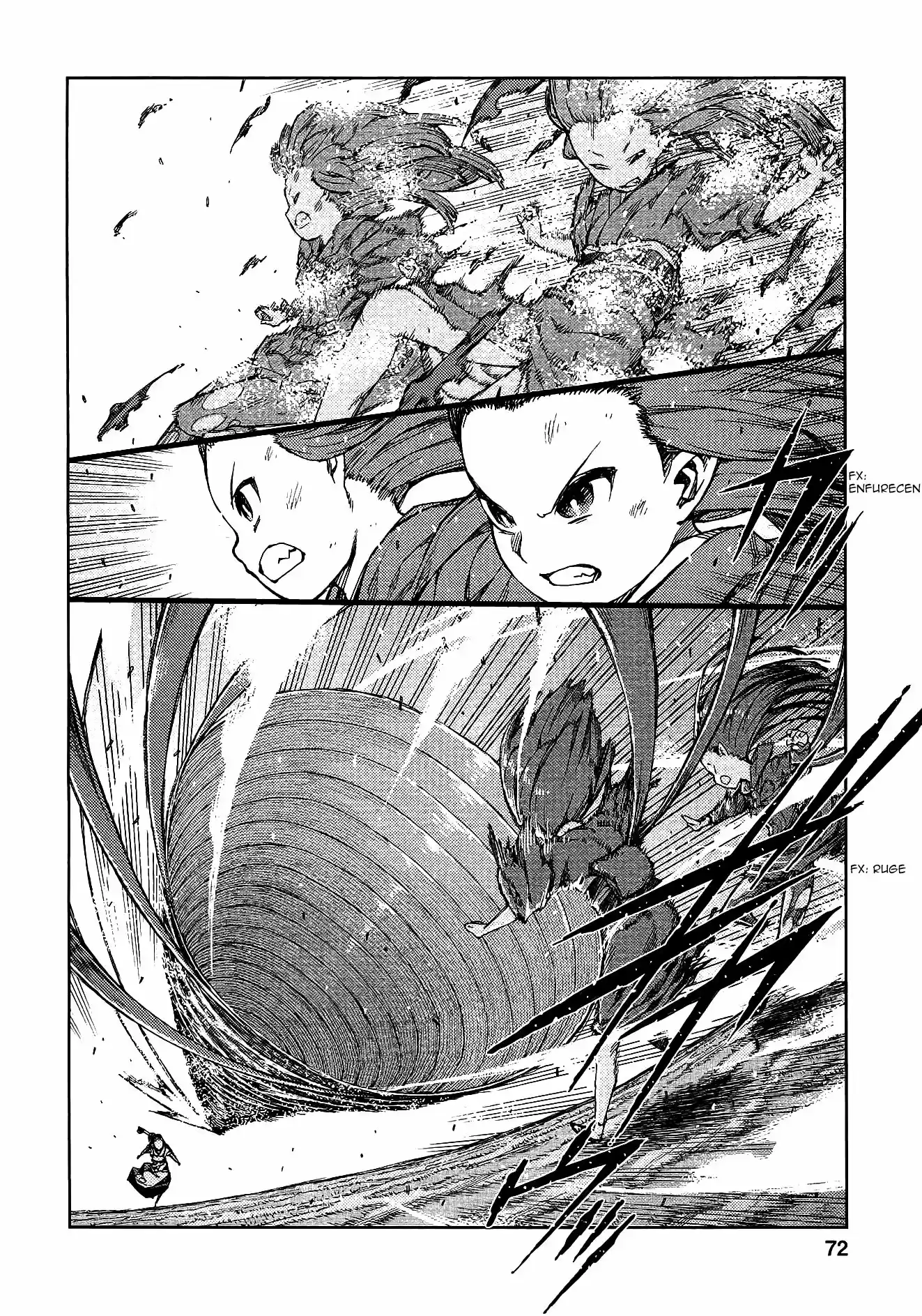 Tsugumomo capítulo 69, página 9
