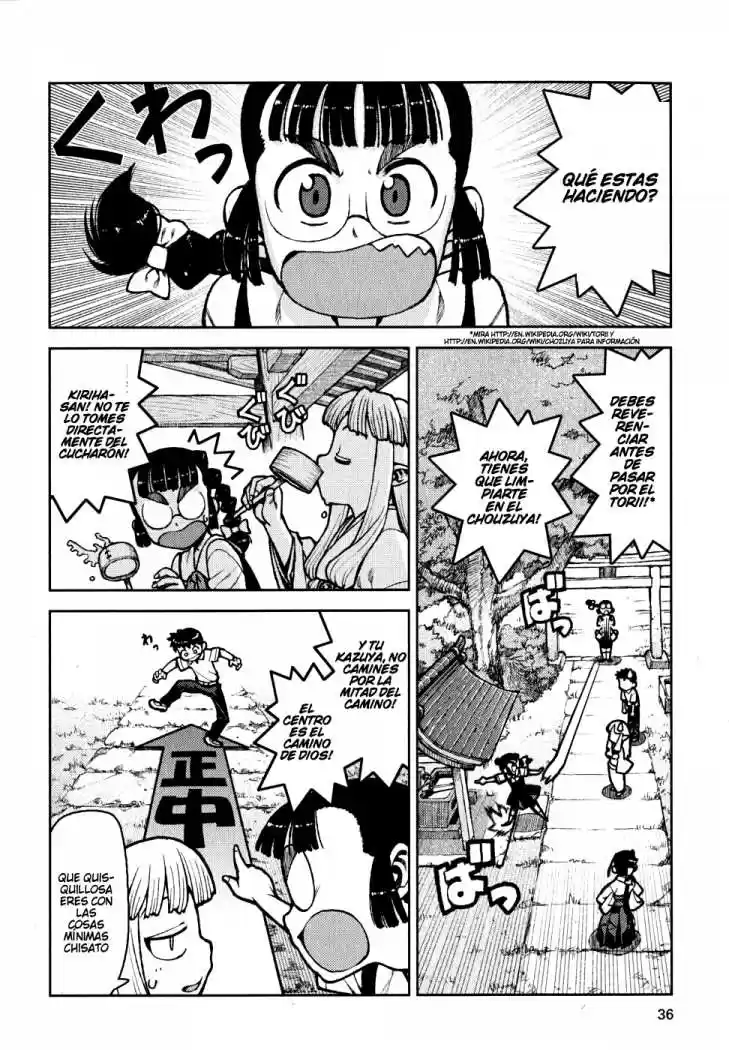 Tsugumomo capítulo 7, página 9