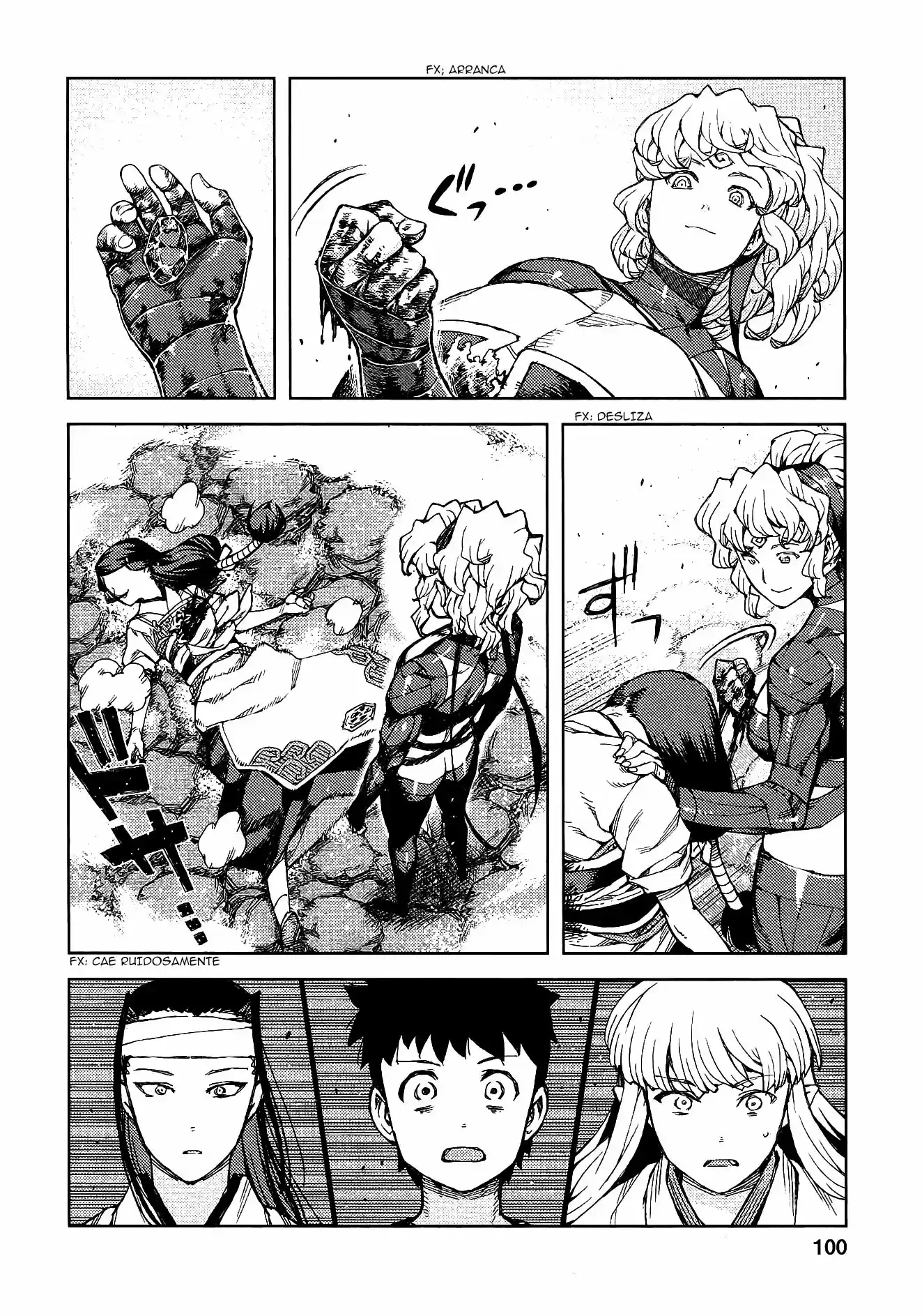 Tsugumomo capítulo 70, página 8