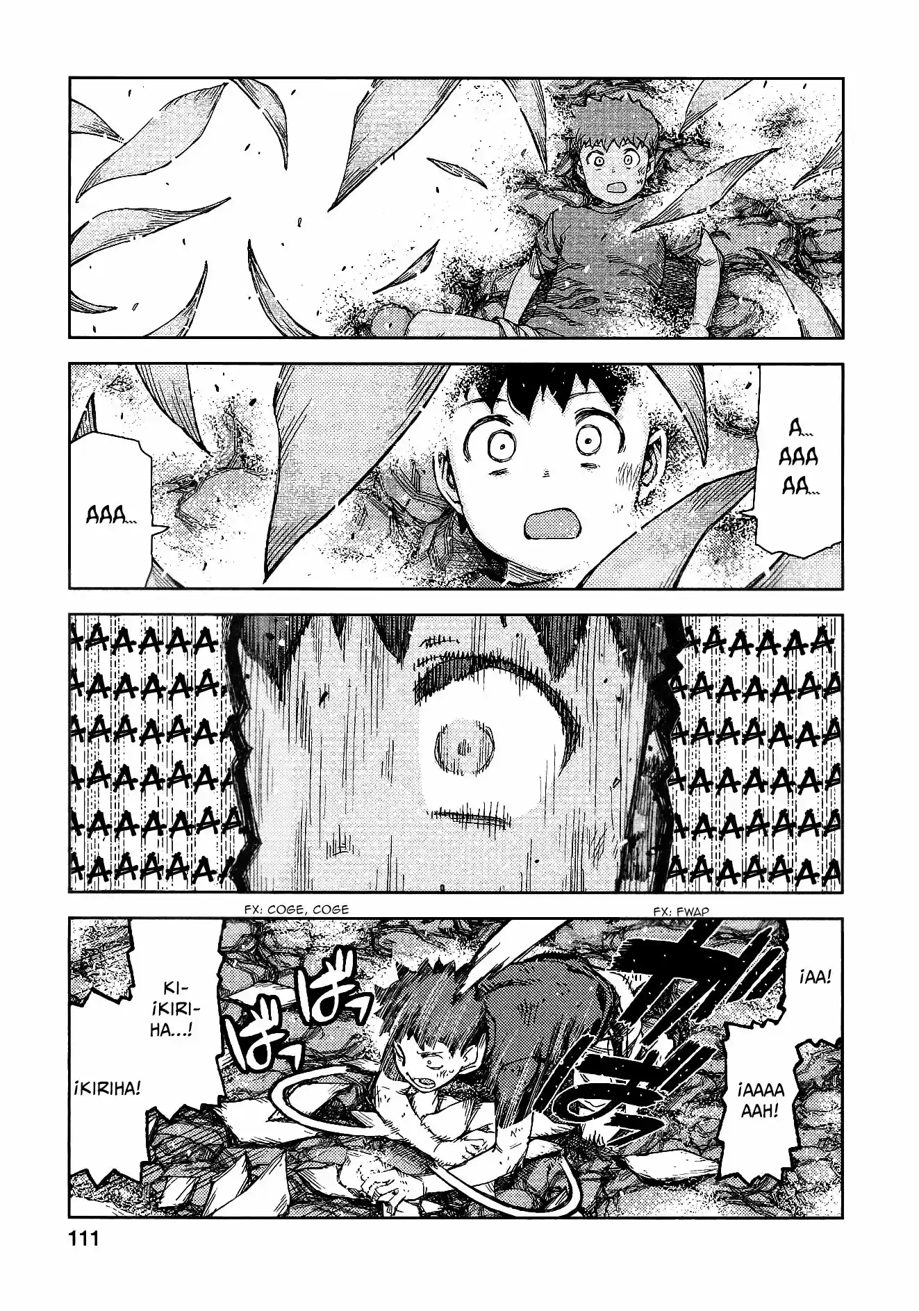 Tsugumomo capítulo 70, página 19