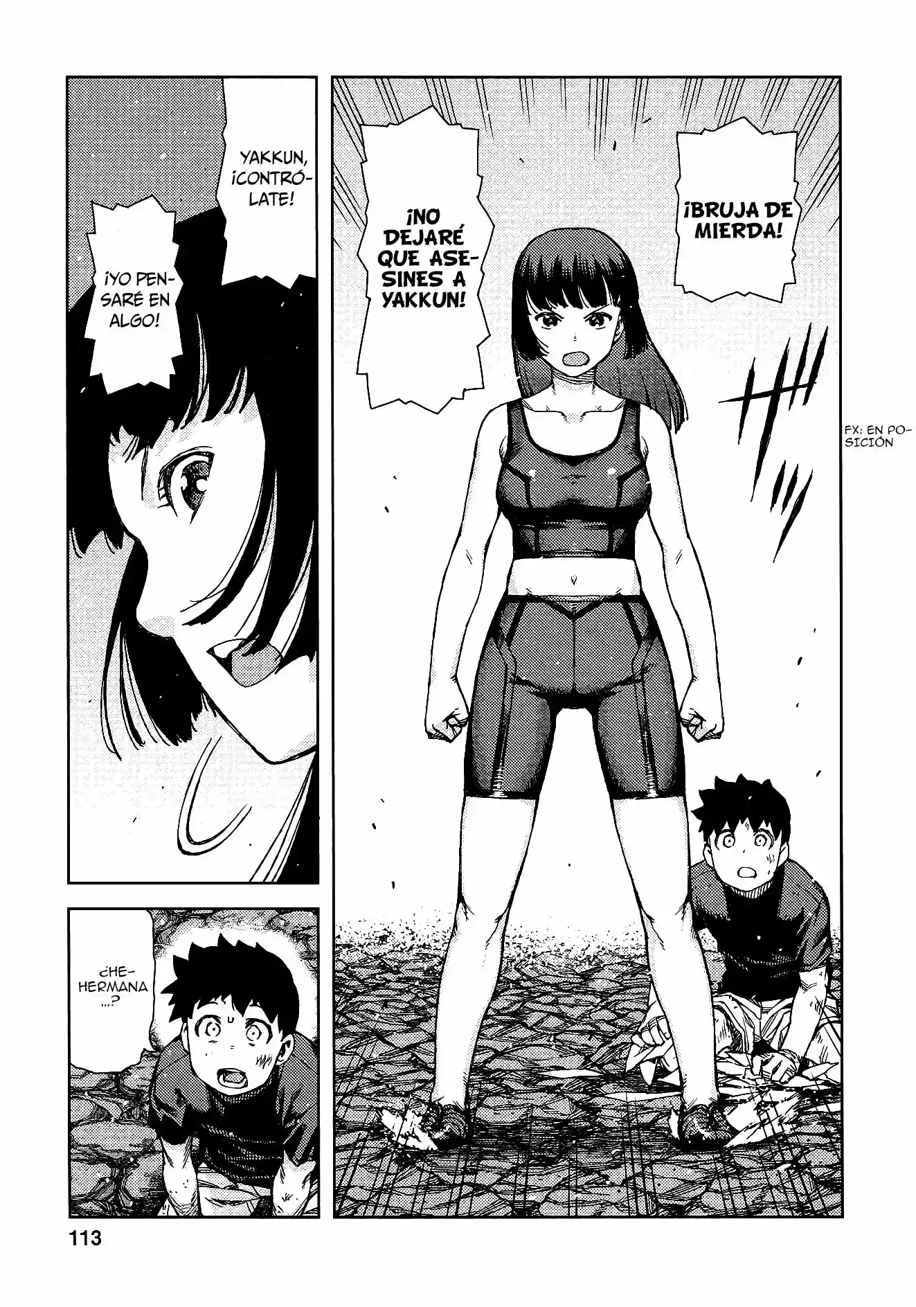 Tsugumomo capítulo 70, página 21