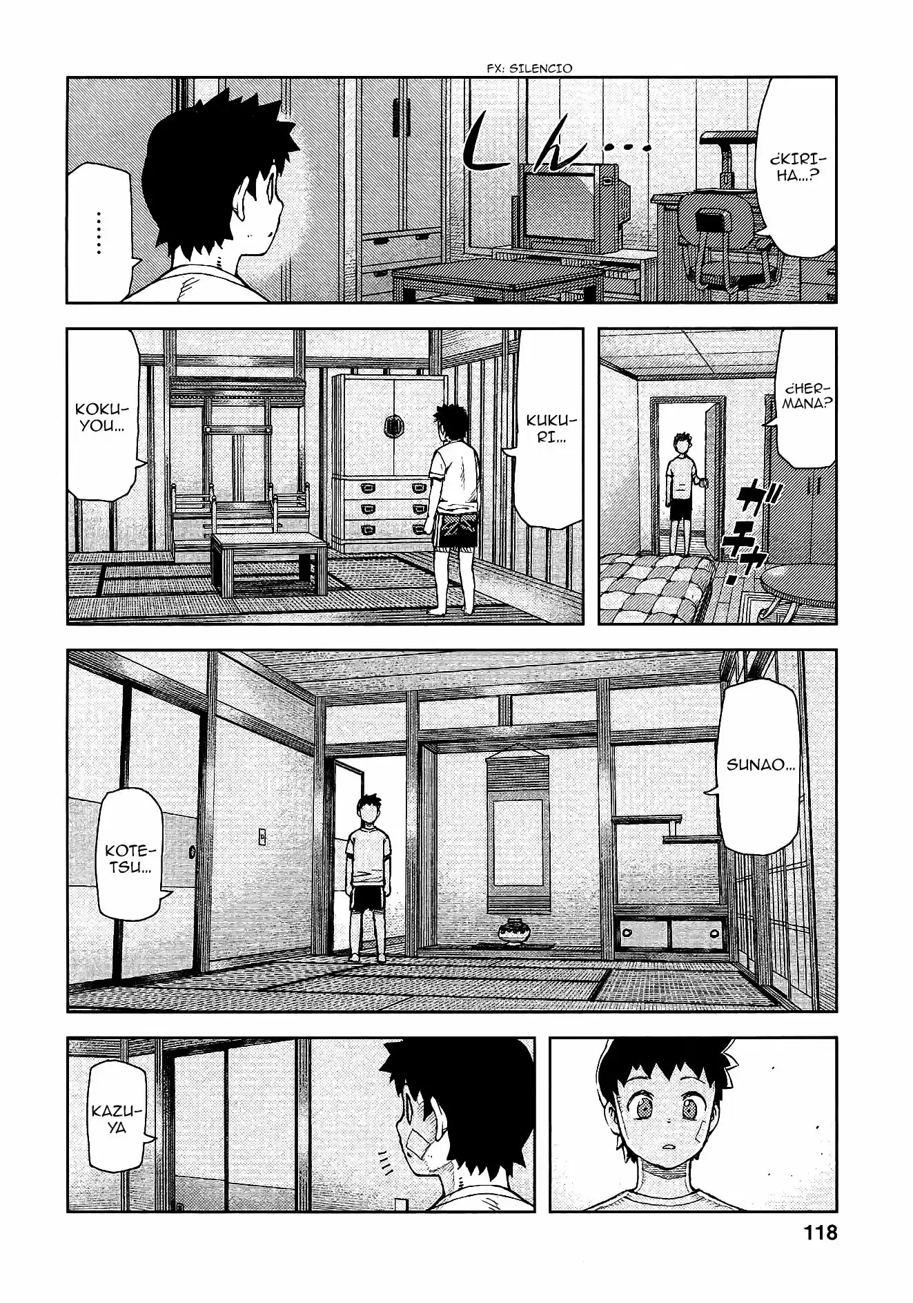Tsugumomo capítulo 70, página 26