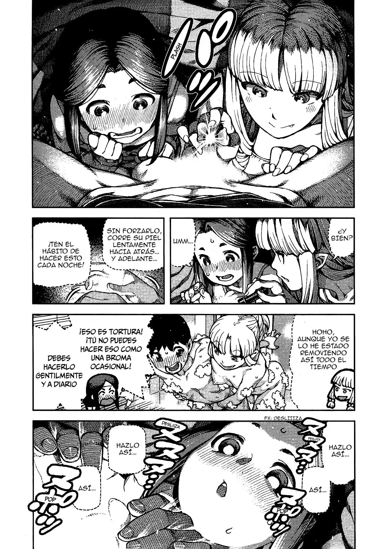 Tsugumomo capítulo 71.5, página 10